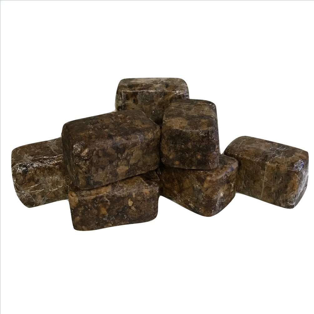 Esupli.com  Raw African Black Soap From Ghana 10lb Brick