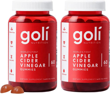 Goli Nutritional Supplement, Apple Cider Vinegar Gummy Vitamins Nutrit