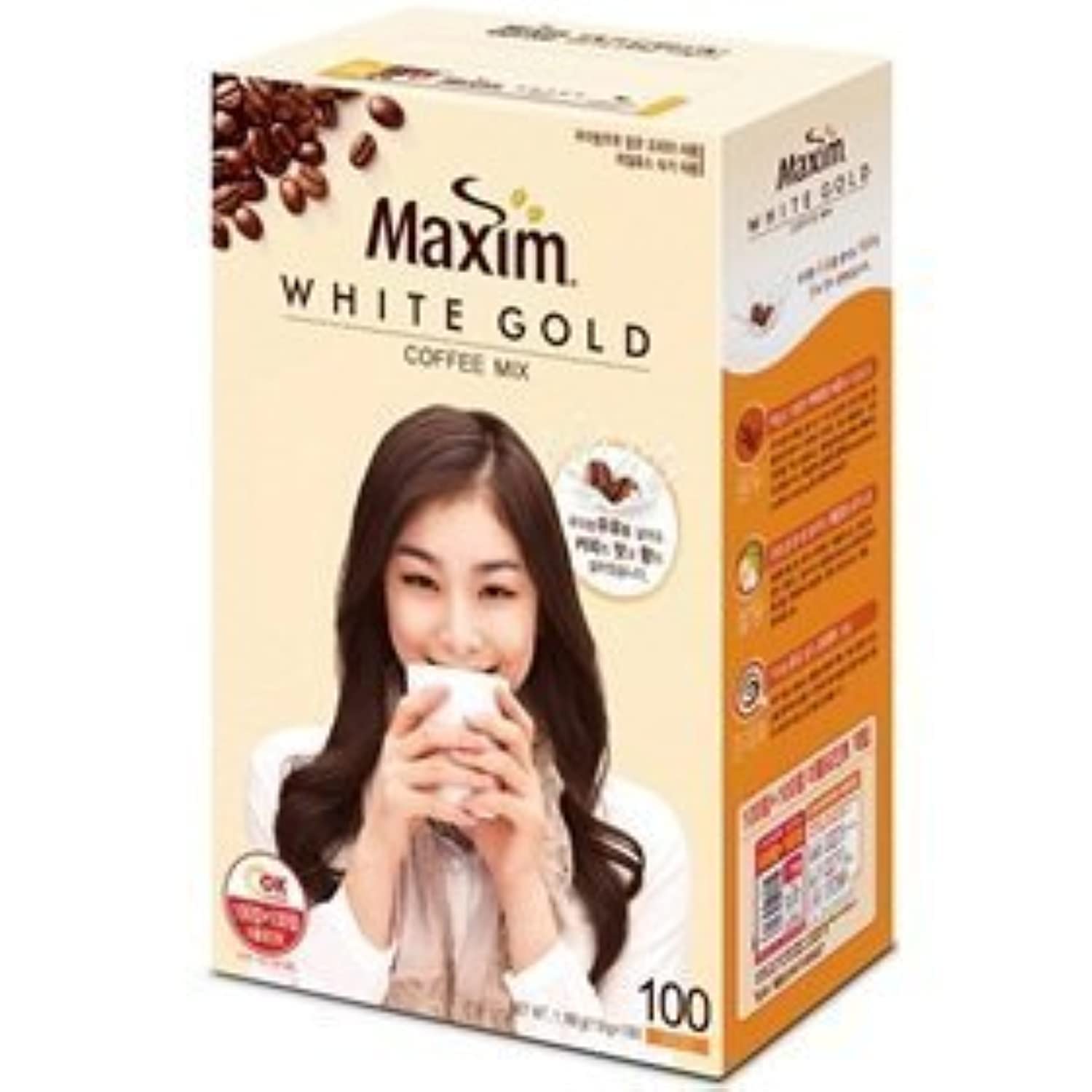 Kim Jonah CF of coffee / Korea coffee [MAXIM coffee] White Gold coffee mix 100 pieces