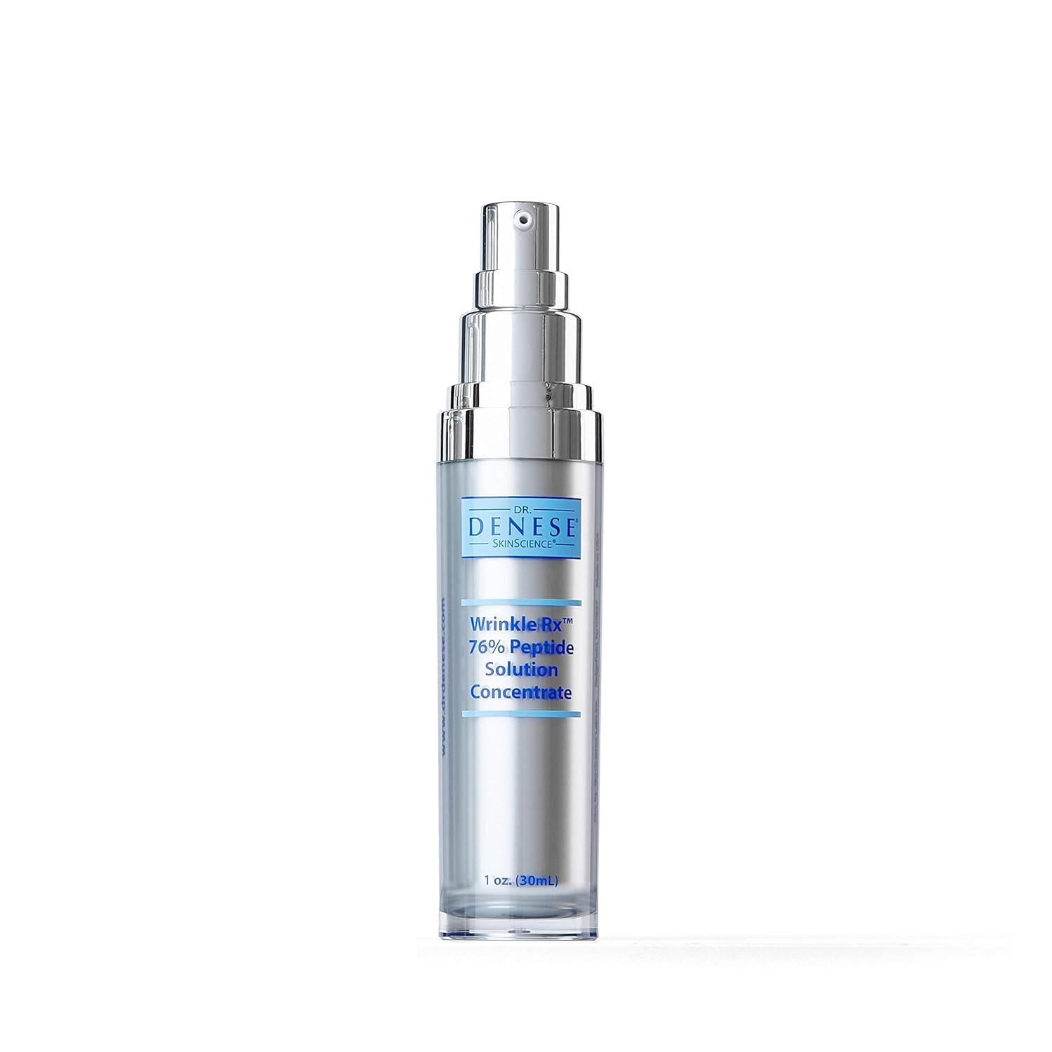 Dr. Denese SkinScience Wrinkle RX 76% Peptide Solution Concentrate Reduce Appearance of Line & Wrinkles with Ceramides, Retinol - Improved Firmness -Paraben-Free, Cruelty-Free - 1
