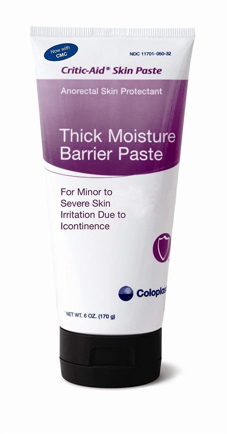 Coloplast Critic-Aid Thick Moisture Barrier Skin Paste 6Oz Tube, Zinc-