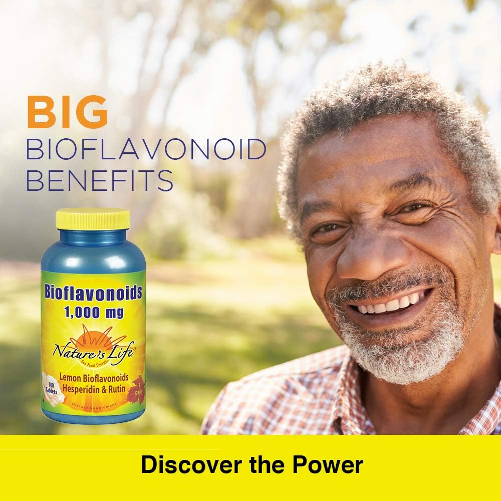 Nature's Life Lemon Bioflavonoids 1000 | Flavonoid Antioxidant Complex