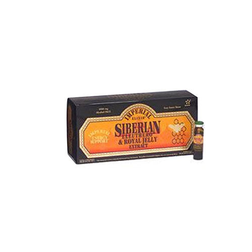 Siberian Eleuthero Extract with Royal Jelly Vials 10x10ml By