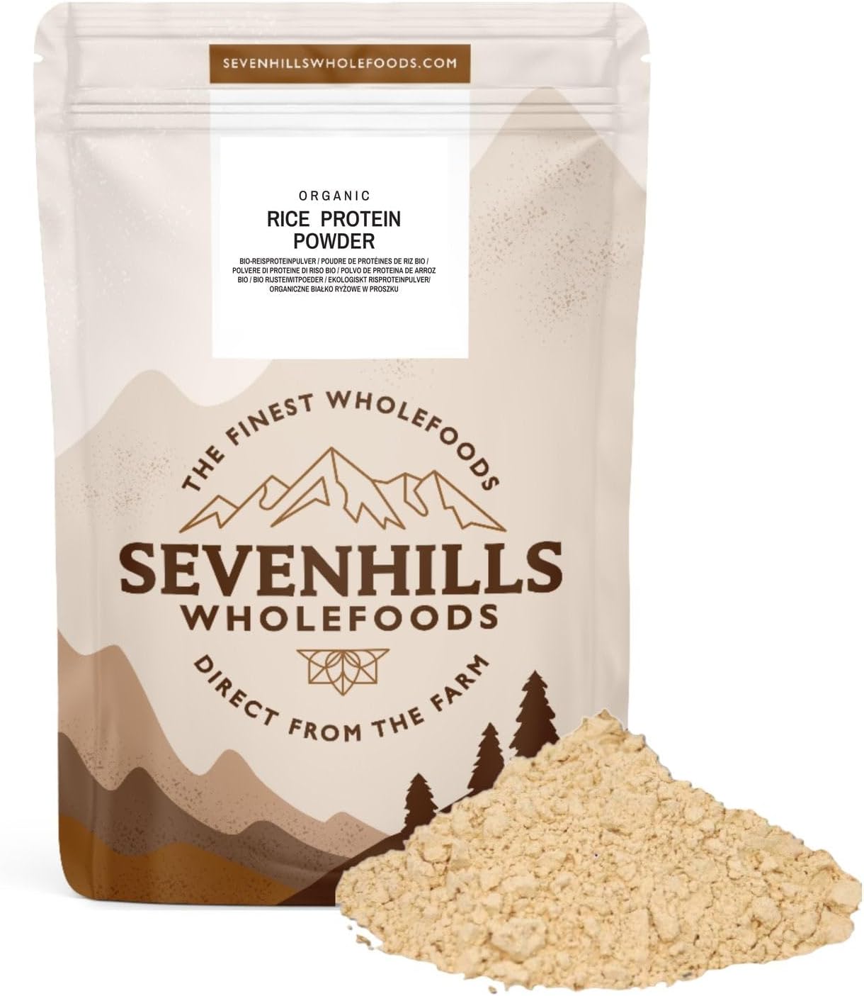 Sevenhills Wholefoods Organic Rice Protein Powder 500g

SIZE: 500g500 Grams