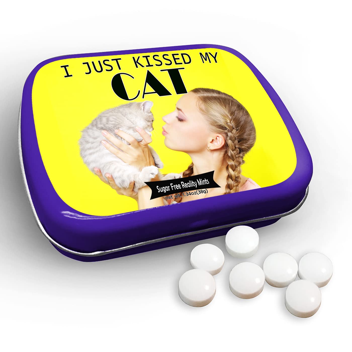 I Just Kissed My Cat Mints – Funny Gift for Cat Lovers – Cra