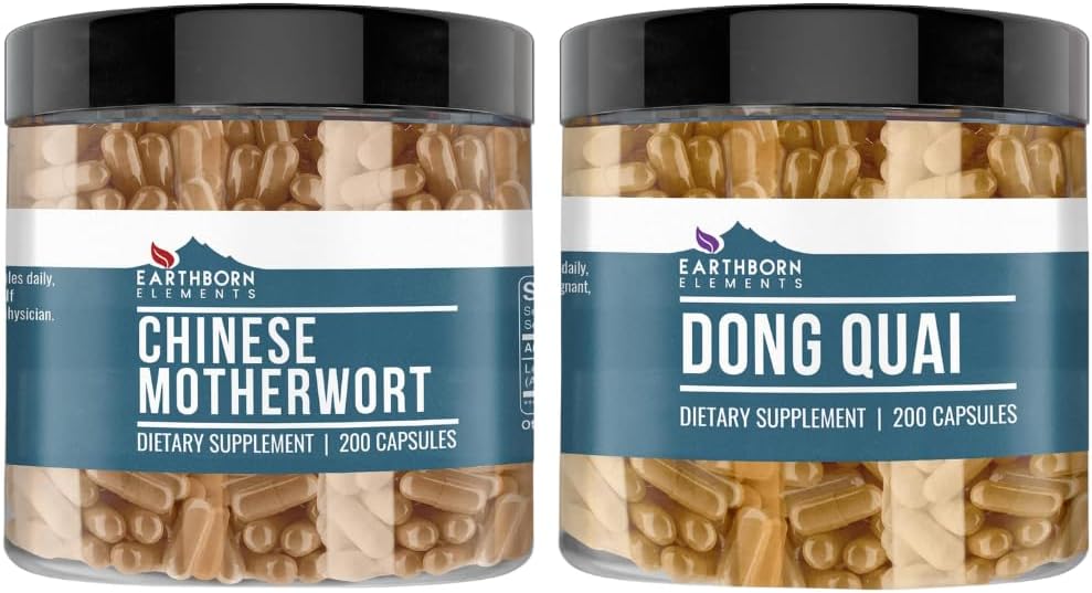 Earthborn Elements Chinese Motherwort & Dong Quai Capsules B