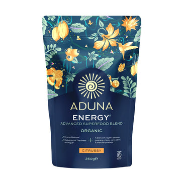 Aduna Advanced Superfood Energy Blend | 100% Organic Powder for Smooth