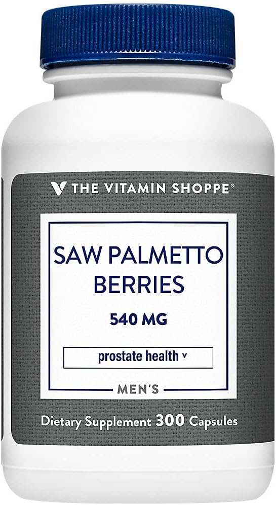 The Vitamin Shoppe Saw Palmetto Berries 540Mg (300 Capsules)