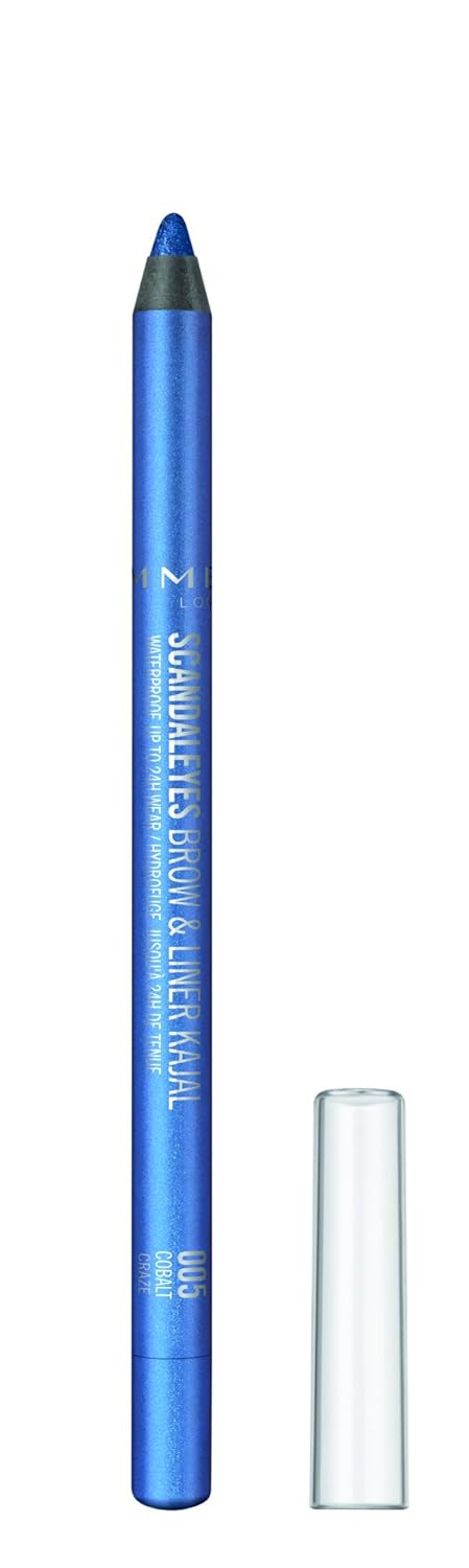 Rimmel Scandaleyes Brow & Liner Kajal, Cobalt Craze (1 Count)