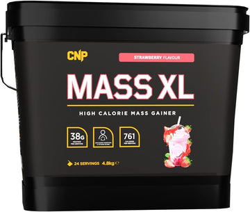 CNP Professional Mass and Mass XL, High Calorie Lean Mass, Muscle & Bu4.8 Kilo Grams