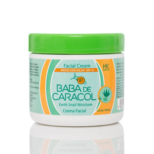 Baba de Caracol Facial Moisturizing Cream aloe vera 3.5