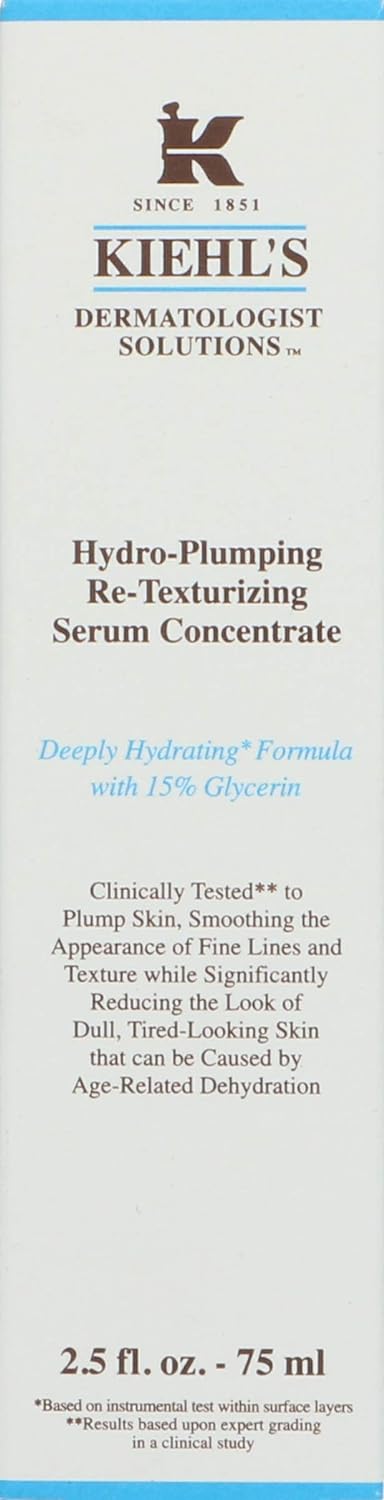 Kiehl's Hydro-Plumping Re-Texturizing Serum Concentrate, 2.5 /75
