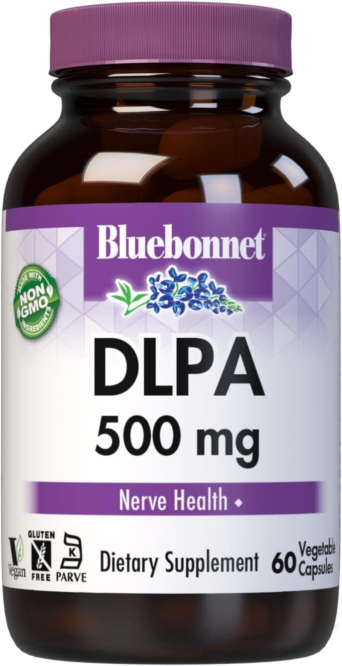 Bluebonnet Nutrition Dlpa (Dl-Phenylalanine) 500Mg, Free-Form Amino Ac