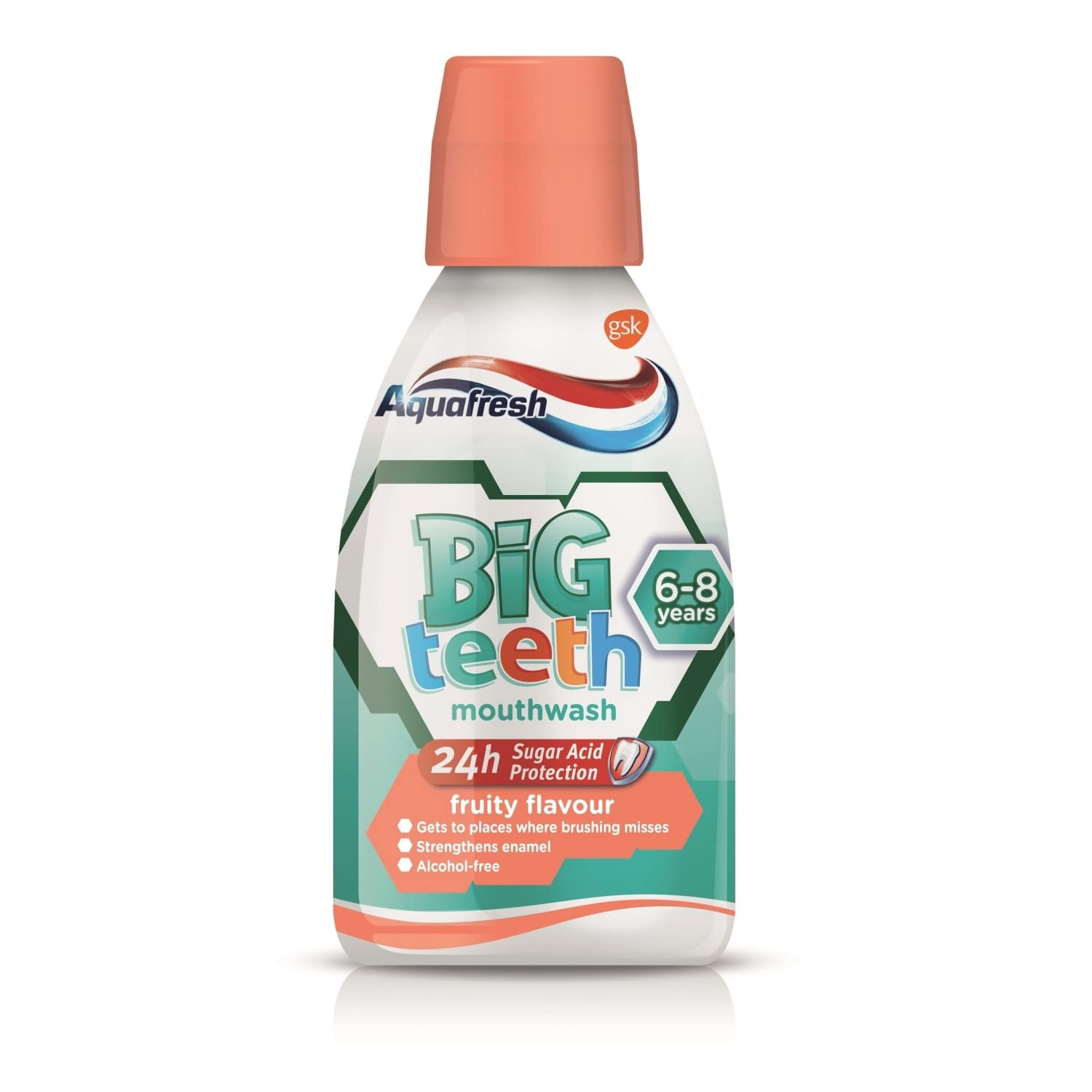 Aquafresh Mouthwash Big Teeth Fruity 300ml