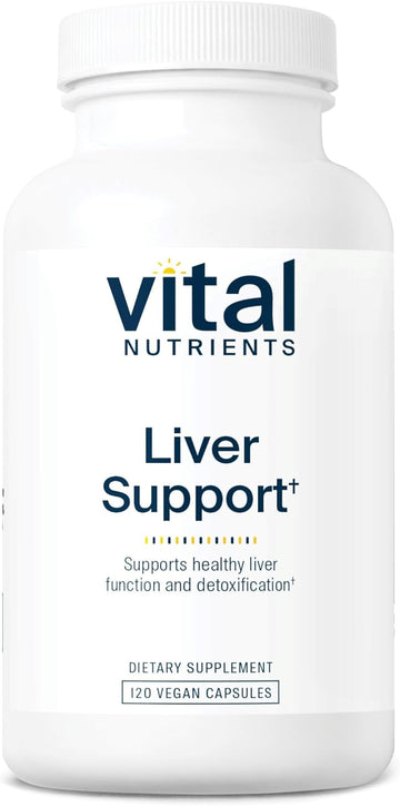 Vital Nutrients Liver Support Milk Thistle and Curcumin | Ve