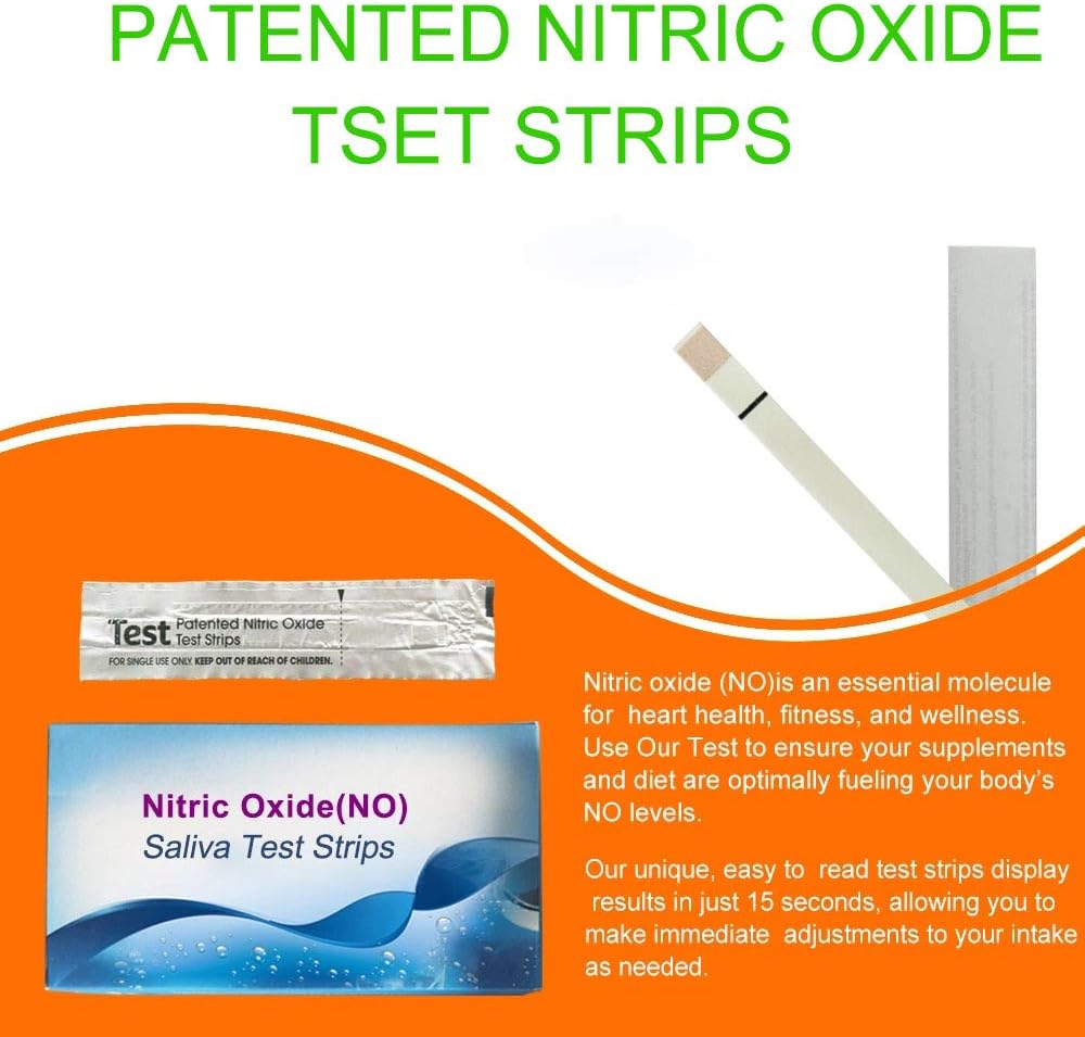  Nitric Oxide Test Strips [25strips]- Nitric Oxide Indicator