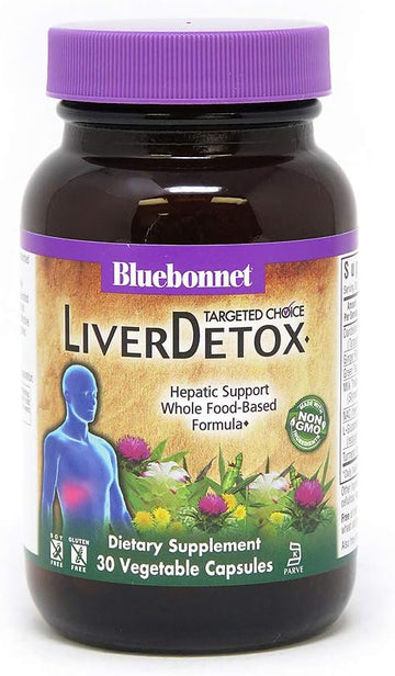 Bluebonnet Nutrition Targeted Choice Liver Detox Herbal Blend, 30 Coun