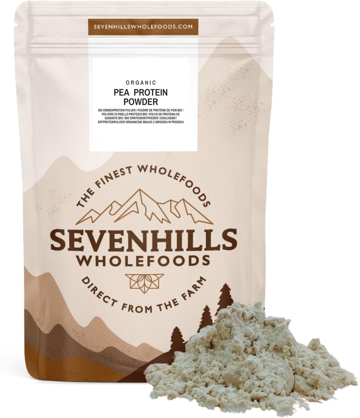 Sevenhills Wholefoods Organic Pea Protein Powder 1kg

SIZE: 1 kg (Pack1 Kilo Grams