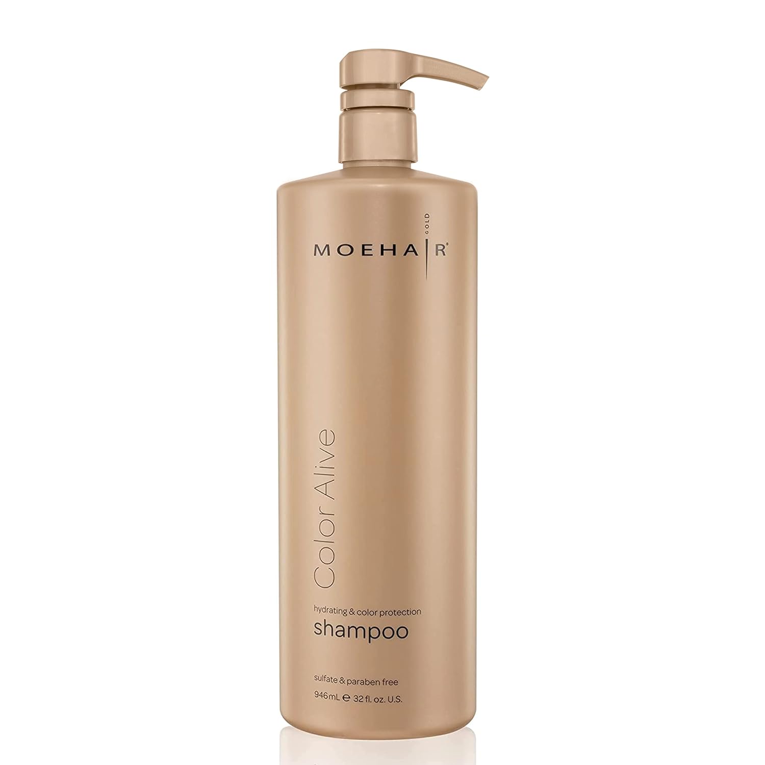 MOEHAIR Color Alive Shampoo 33.8   | Sulfate and Paraben Free | Maintains Color Vibrancy | Hydrates and Nourishes Hair | Color Protectant |Made in USA