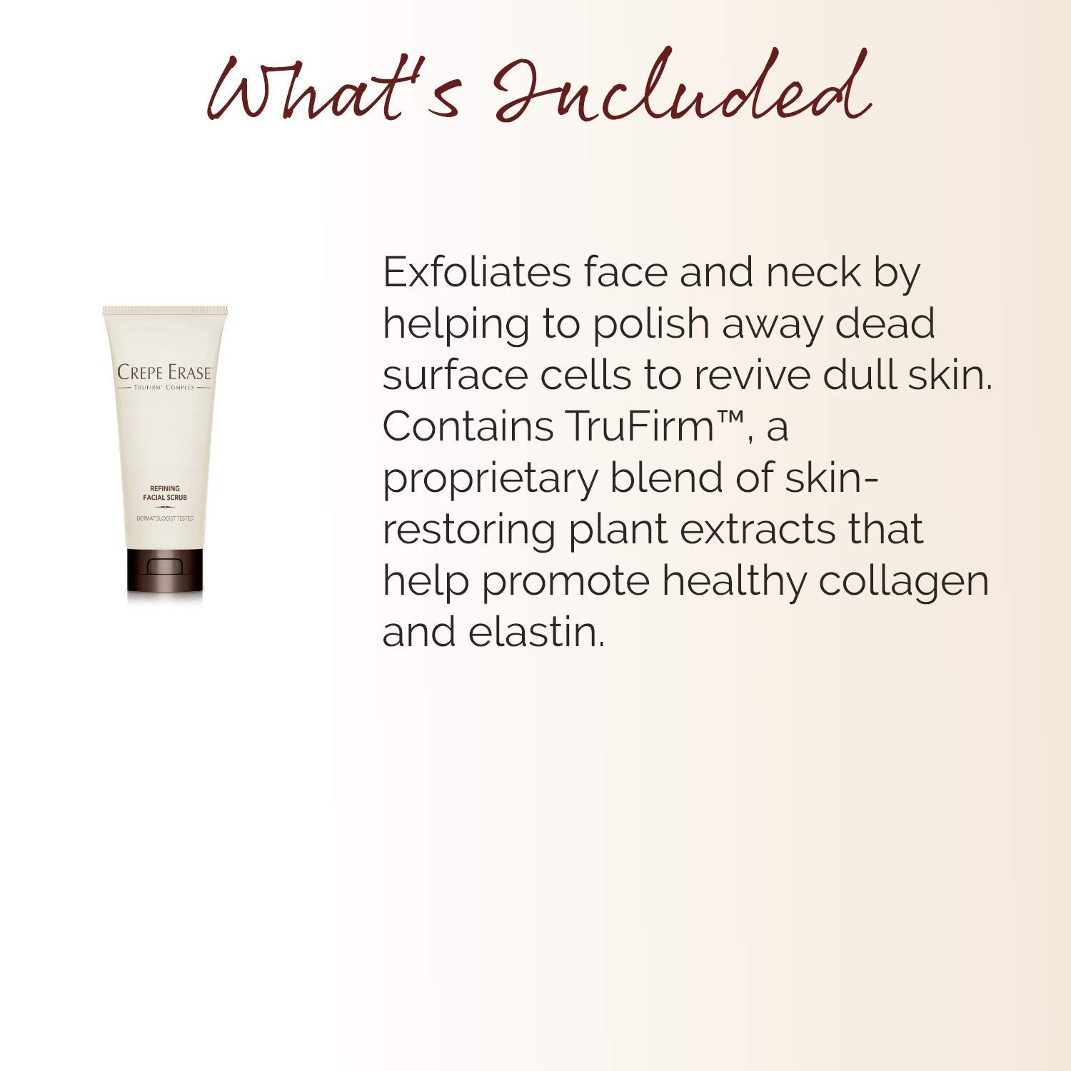 Esupli.com Crepe Erase Refining Facial Scrub with TruFirm Complex for D