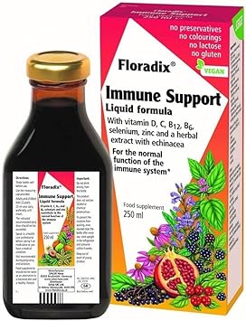 Immune Support Liquid Formula 250ml Florodix

400 Grams