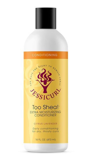 Jessicurl, Too Shea! Extra Moisturizing Conditioner for Curly Hair Leave in Conditioner for Dry Hair, Anti Frizz Hair Products