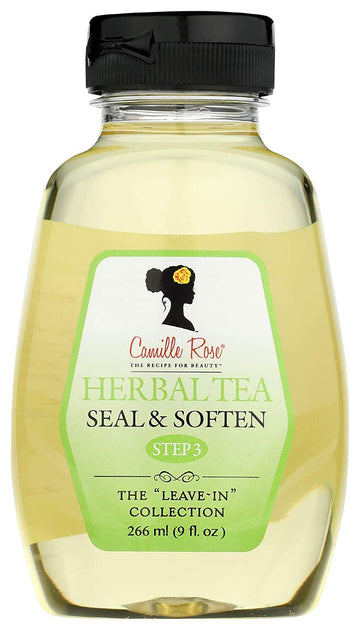 Camille Rose Herbal Tea Seal and Soften "The Leave-In Collection" | Lightweight, Hair Growth Leave-In Conditioner, 9