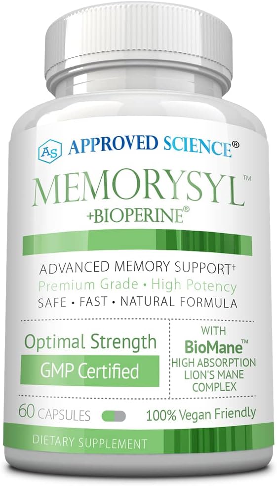 Approved Science Memorysyl - Memory Boosting Supplement - Improve Focu