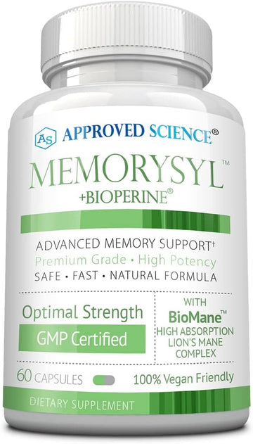 Approved Science Memorysyl - Memory Boosting Supplement - Improve Focu