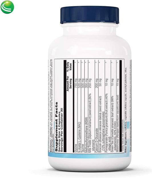 Nutra Biogenesis - Biocleanse Capsules - Milk Thistle, N-Acetyl-L-Cyst5.44 Ounces