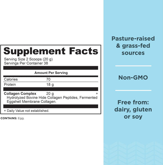 Ancient Nutrition Collagen Peptides, Collagen Peptides Powder, Unflavo