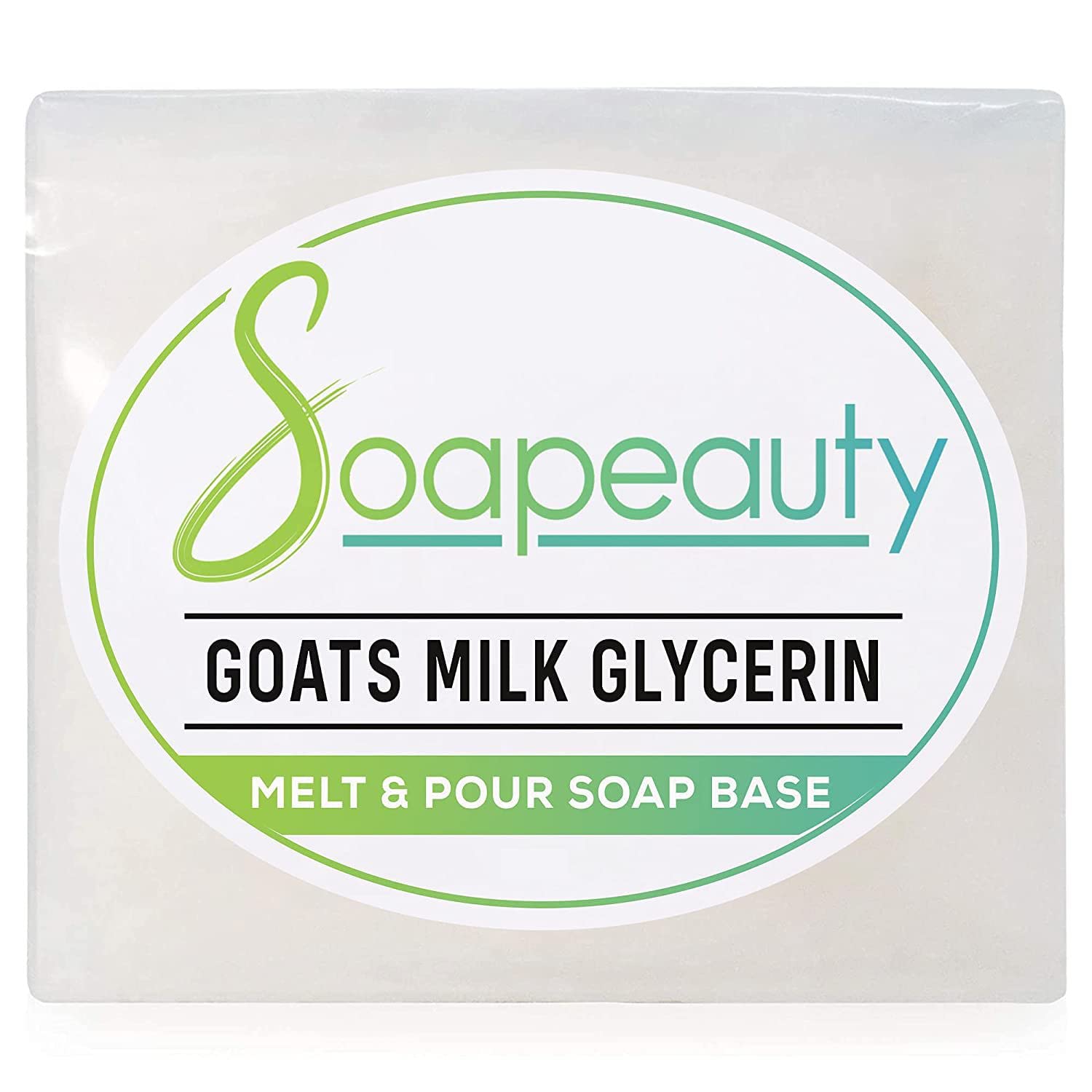 Melt and Pour Goat Milk Soap Base - Glycerin Melt and Pour Soap Base for Sensitive Skin - Perfect Soap Base for Homemade Soap, Moisturizing Bar Soap & Diy Soap Mixing - 2 Lbs
