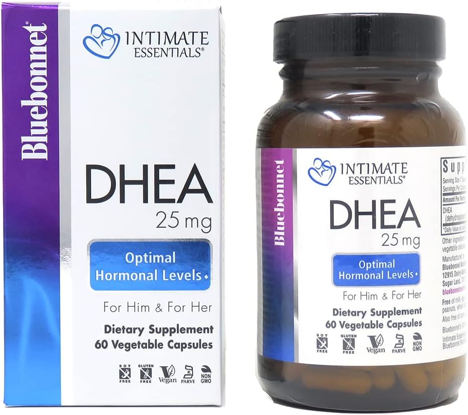 Bluebonnet Nutrition Intimate Essentials Dhea 25Mg, For Fertility Func