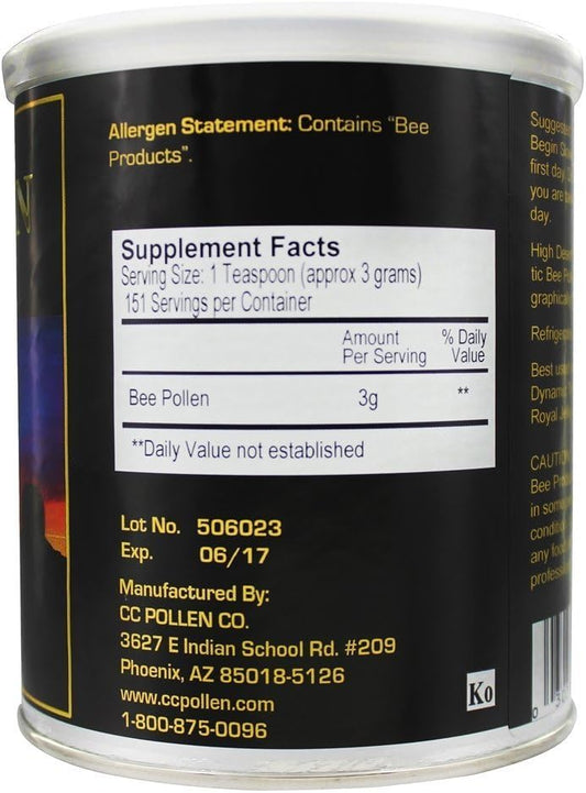 Cc Pollen Bee Pollen Granules,Can, 1 Lb