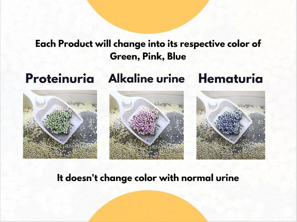 PETJOA Kitty-Medi-Check Cat Urine Health Test Kit, Easy Moni