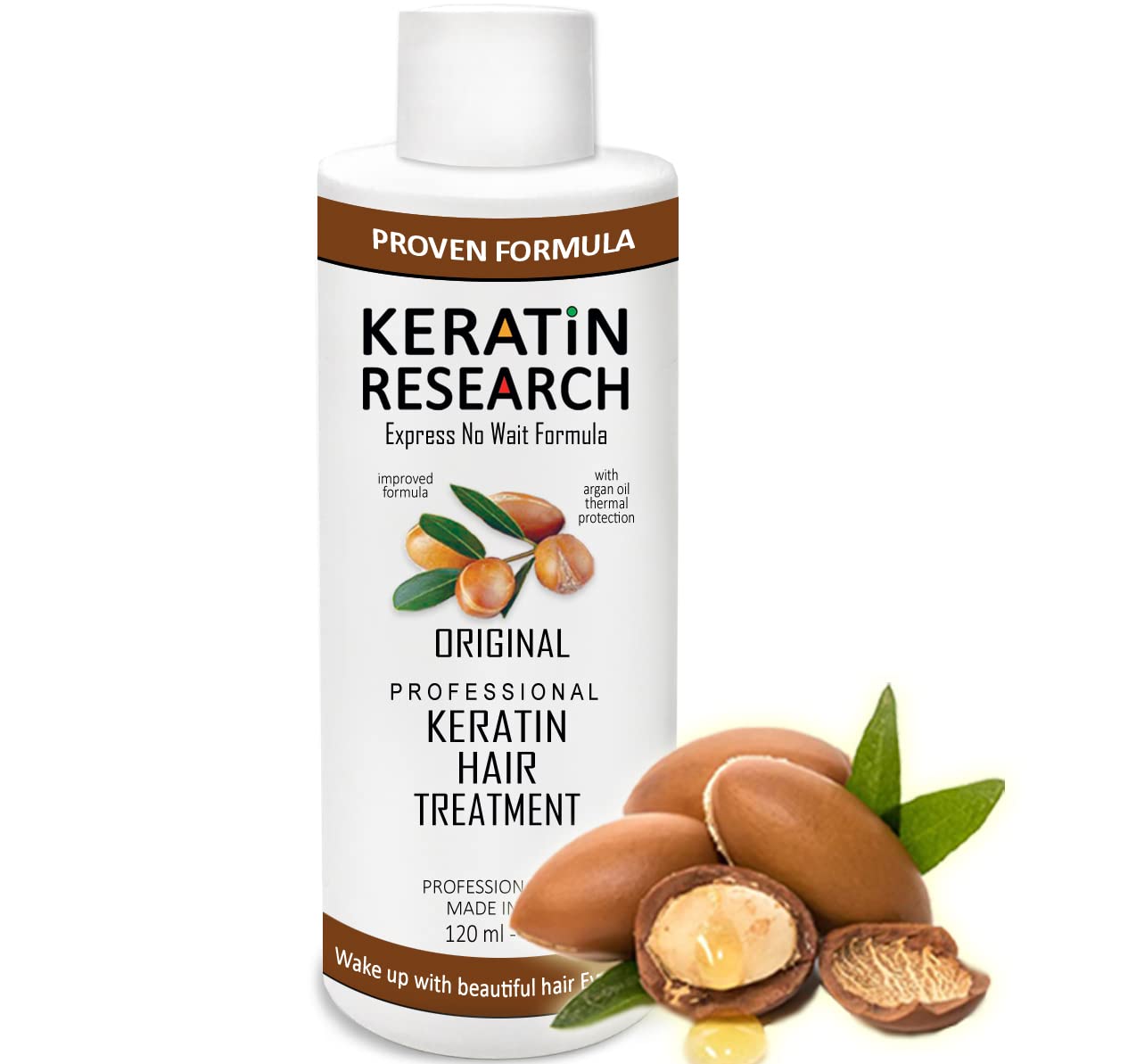 Complex Brazilian Keratin Blowout Hair Smoothing Treatment 120ml Professional Results Straightens and Smooths Hair (4 )