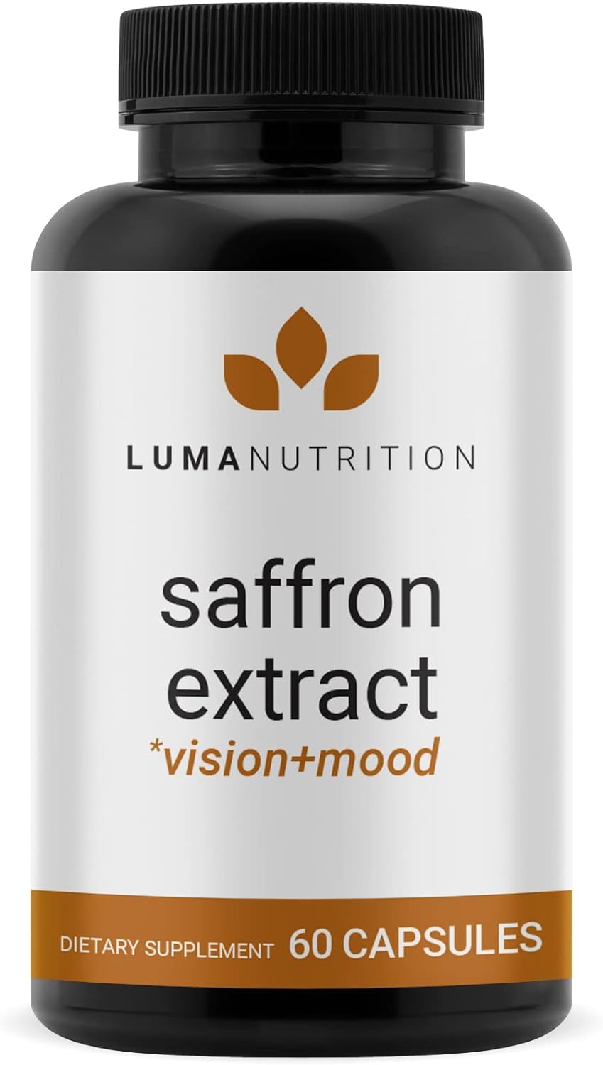 Luma Nutrition Saffron Extract Capsules - Premium Saffron Supplements