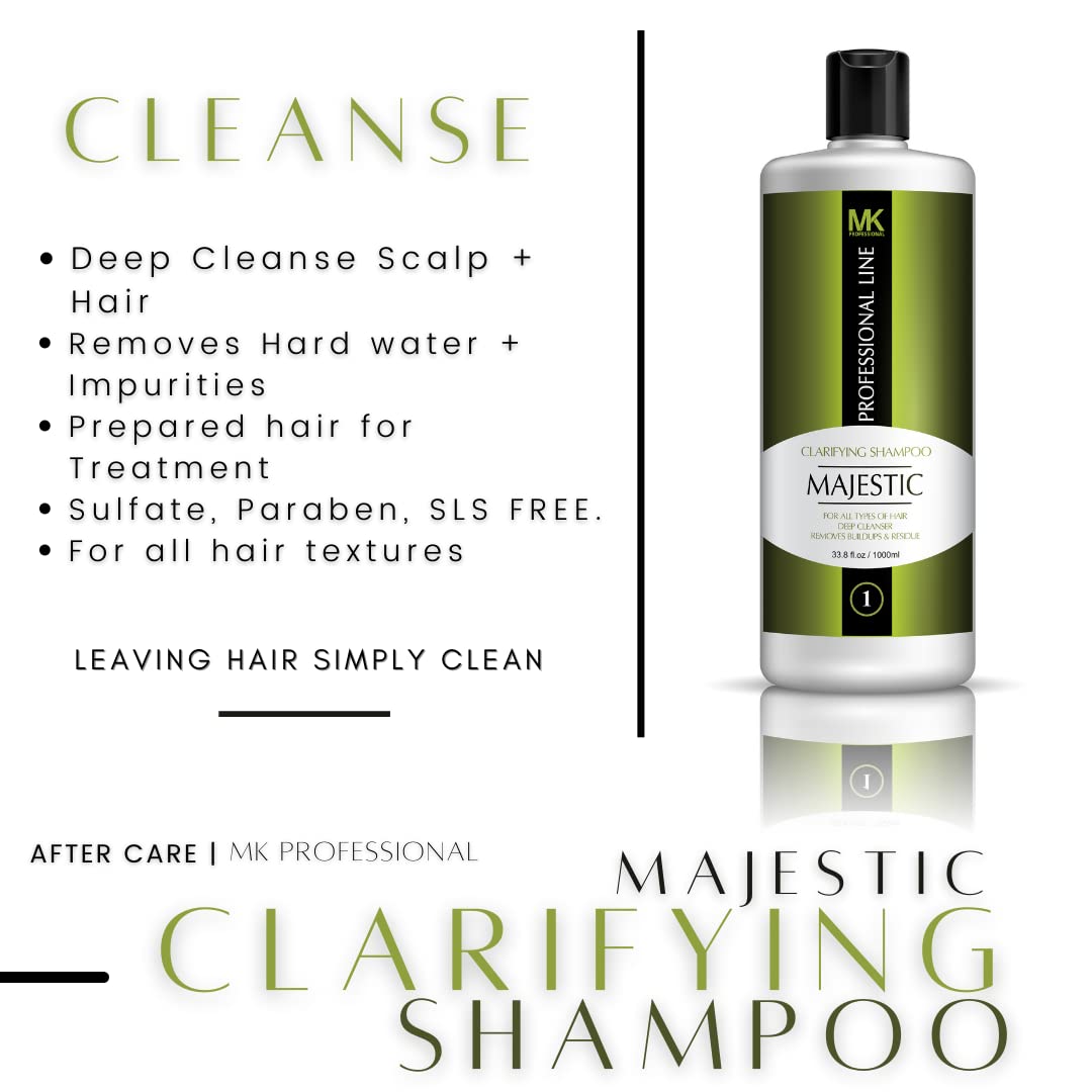 Majestic Clarifying Shampoo 16oz (475ml)- Before Treatment