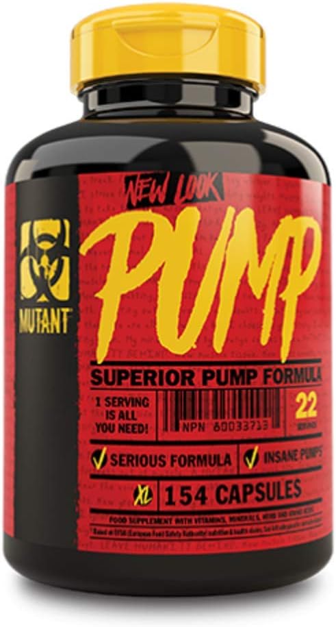 Mutant Pump ? Pre-Workout Capsules that Deliver the Insane Pump You De