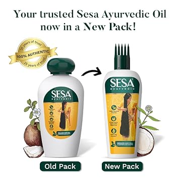  sesa Ayurvedic Hair Oil 5000 Year Old Kshir Pak Vidhi, Bhri