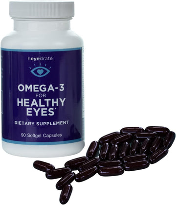 Heyedrate Triglyceride Omega 3 Fish Oil for Healthy Eyes ? Supports Healthy Eyes with Optimal Ingredients - Easy to Swal