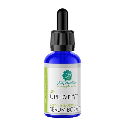 Skin Perfection Uplevity Anti-Aging Tightening Peptide Serum Booster Firming Peptide Increase Elasticity Add to Any Moisturizer for Added Effectiveness Against Sagging Acetyl Tetrapeptide-2