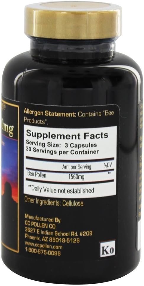 Cc Pollen Inc - Pollenergy 520 Mg 90 Cap