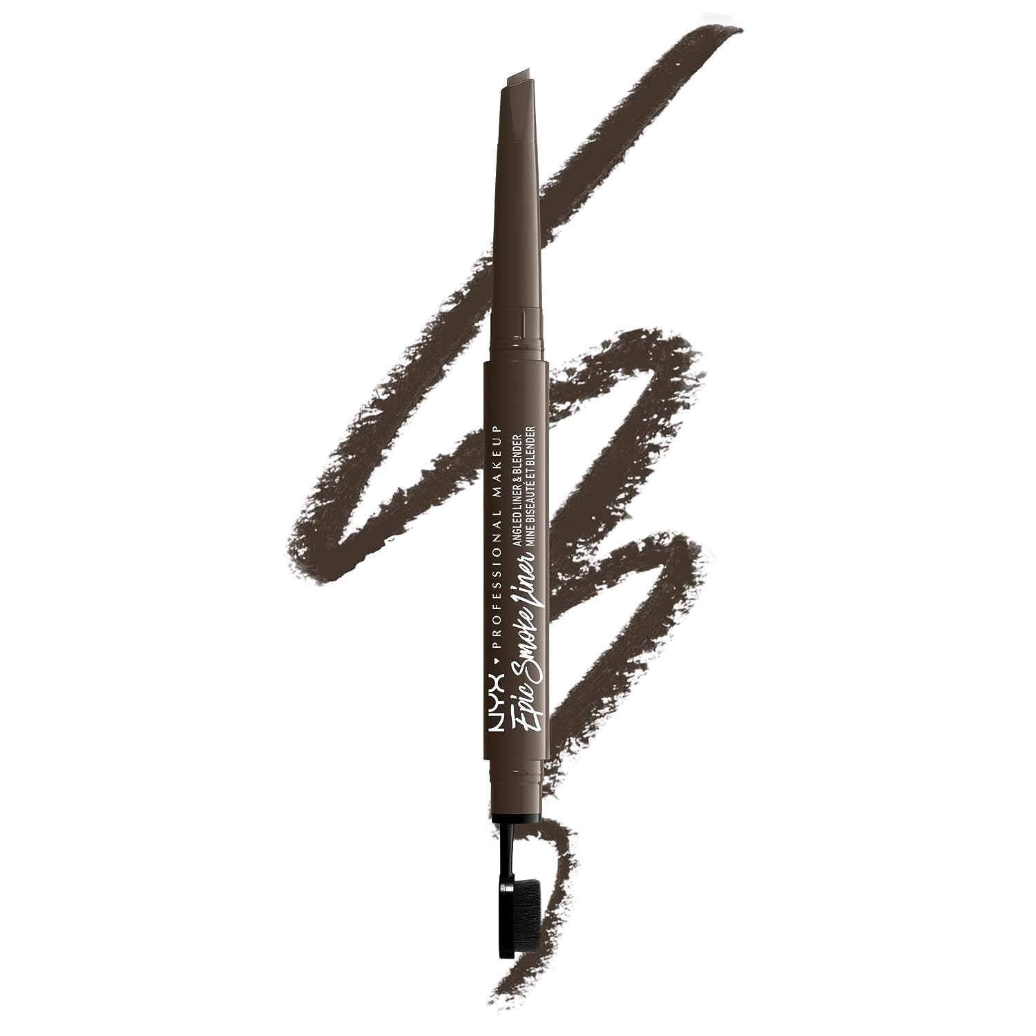 NYX PROFESSIONAL MAKEUP Epic Smoke Liner, Vegan Smokey Eyeliner - Mocha Match (Deep Brown)