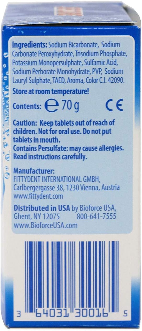 Secure Cleansing Tablets Zinc Free PH Formula Removes Odors,