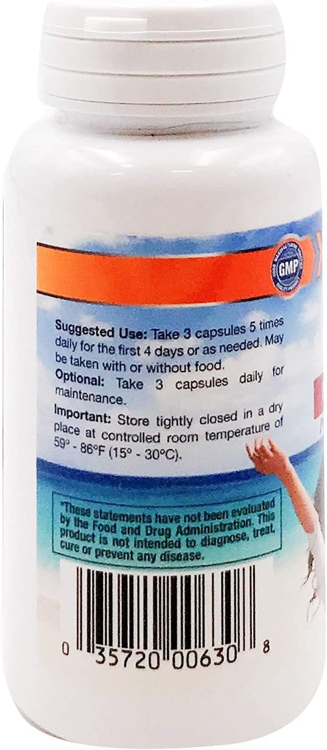 Cleartract D-Mannose Formula Capsules, 500 Mg, 60 Count (Pack of 2)