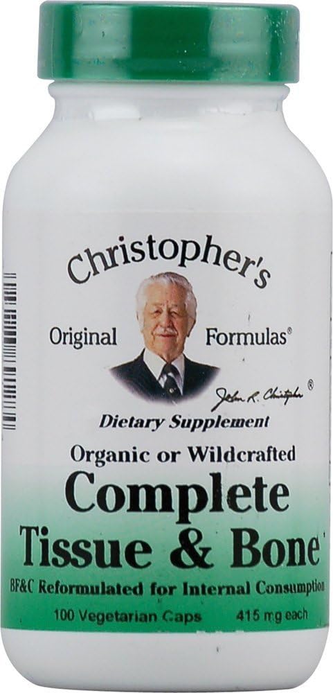 Dr. Christophers Formulas Complete Tissue and Bone 100 X 3
