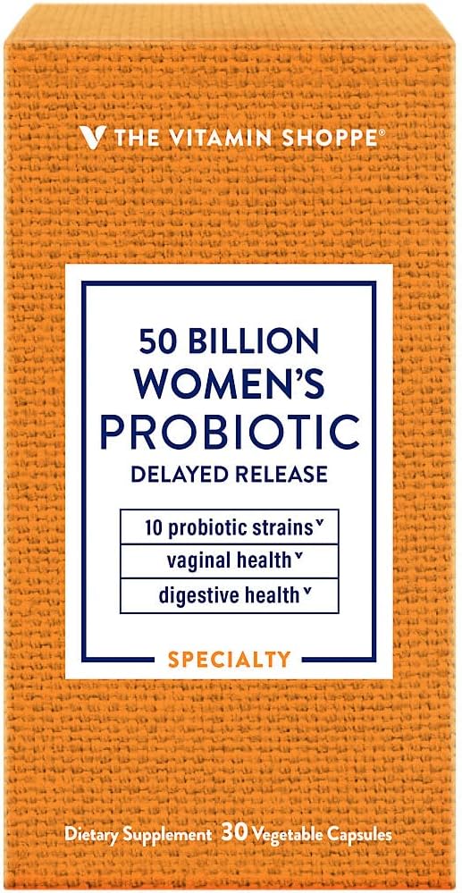 The Vitamin Shoppe Women's Probiotic Delayed Release 50 Billion - with