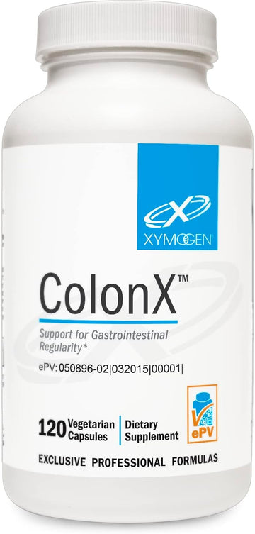 XYMOGEN ColonX - Supports GI Motility, Stool Bulk, Digestion, Assimila