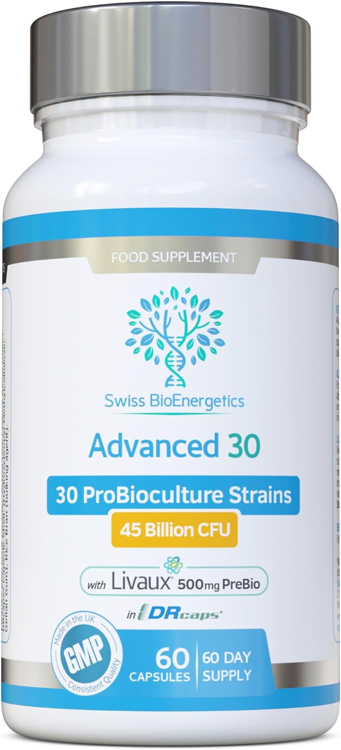 Bio Cultures Complex Probiotics & Prebiotics - Advanced 30 Strains & 492 Grams